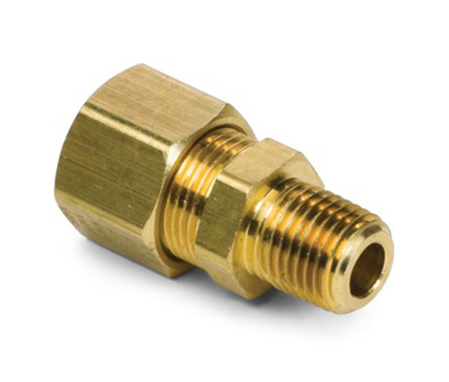 68# Sárgaréz kompressziós szerelvények férfi adapter